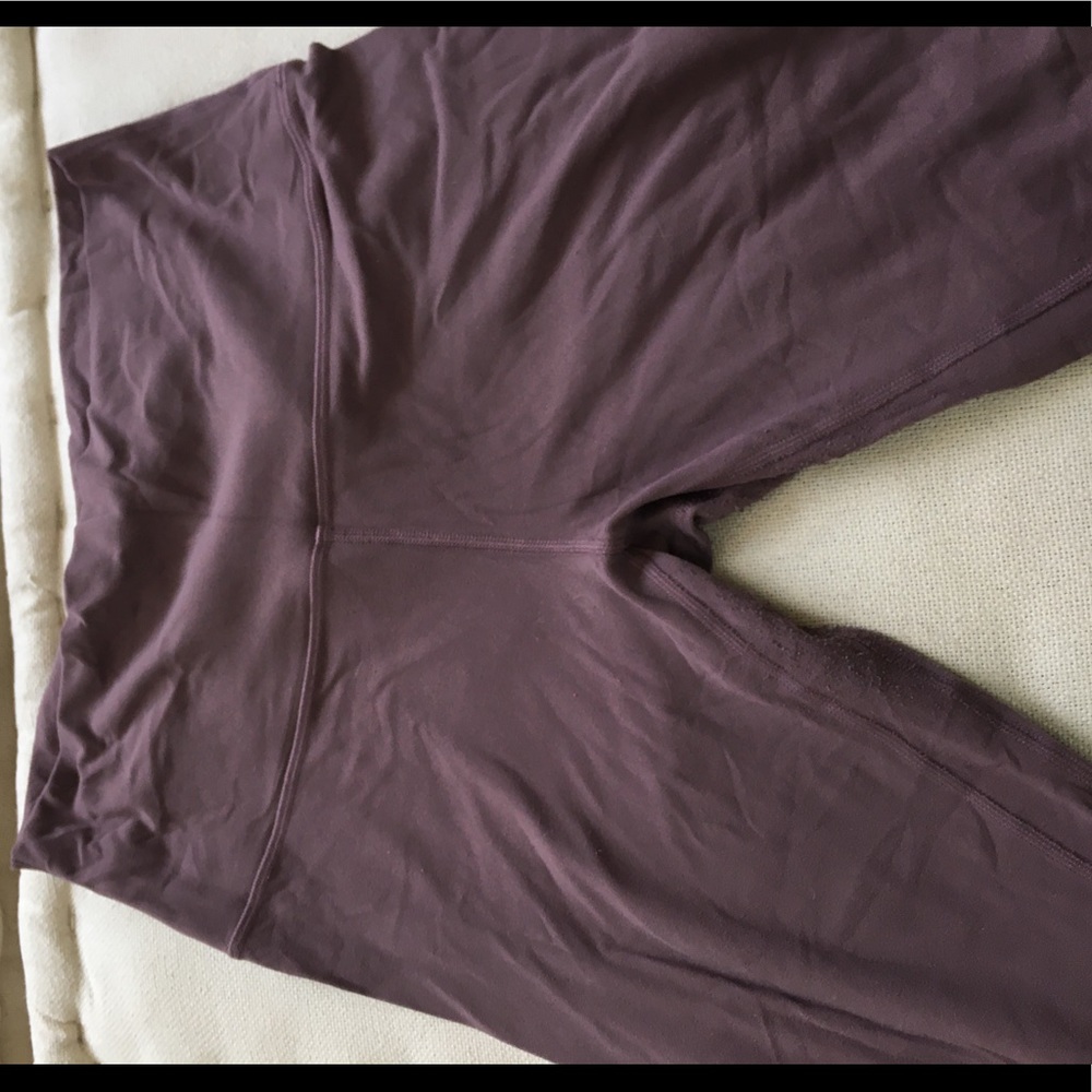 lululemon Align 25” in dark lavender